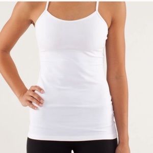 Lululemon ‘Power Y Tank’ Great condition! Size 8